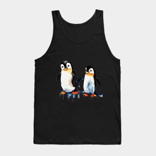 Cute penguins gift ideas penguins cute tees Tank Top